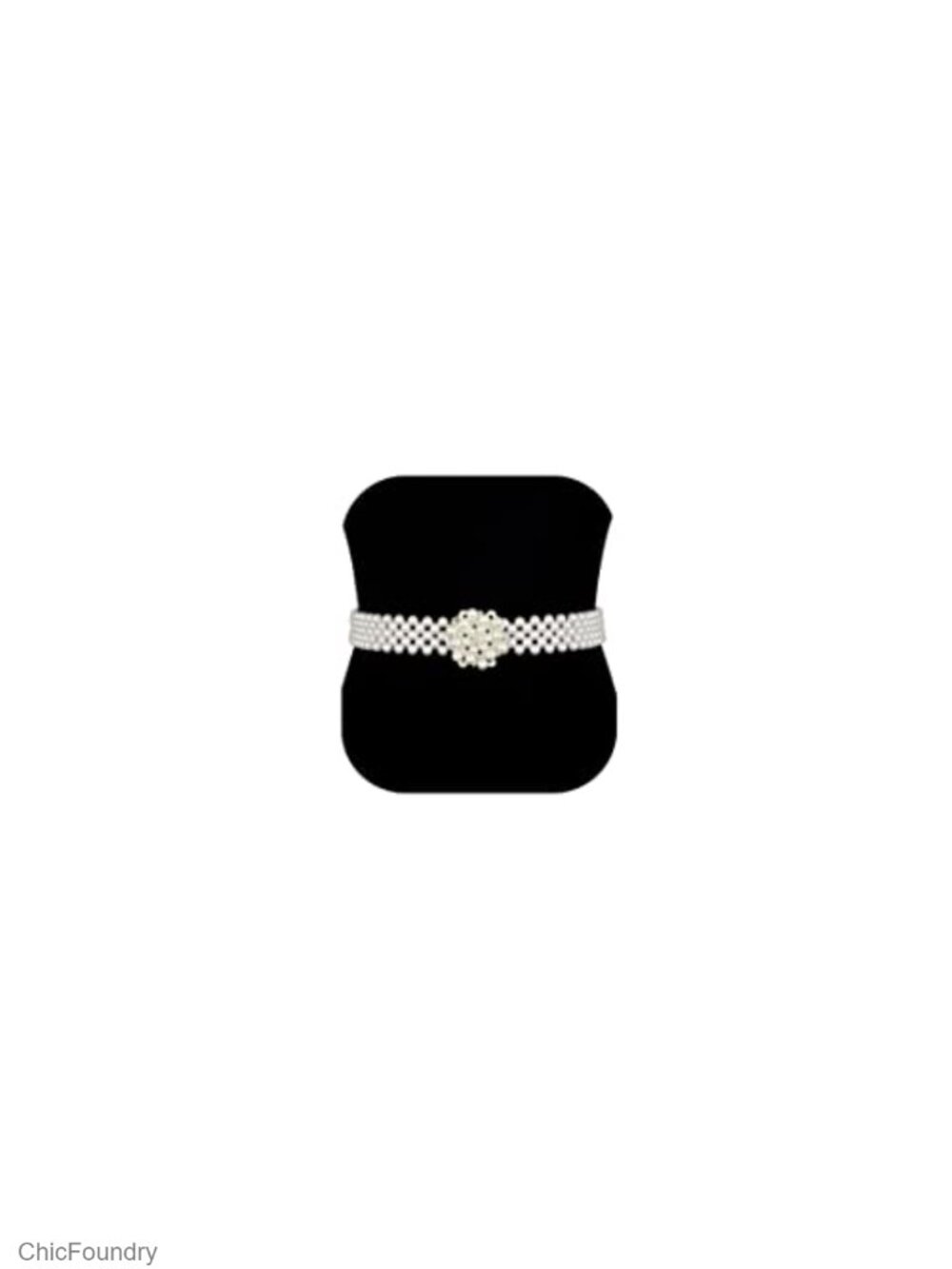Handmade Pearls White Waist Chain Belt Bridal Rhinestone Dress Sash Metal Buckle